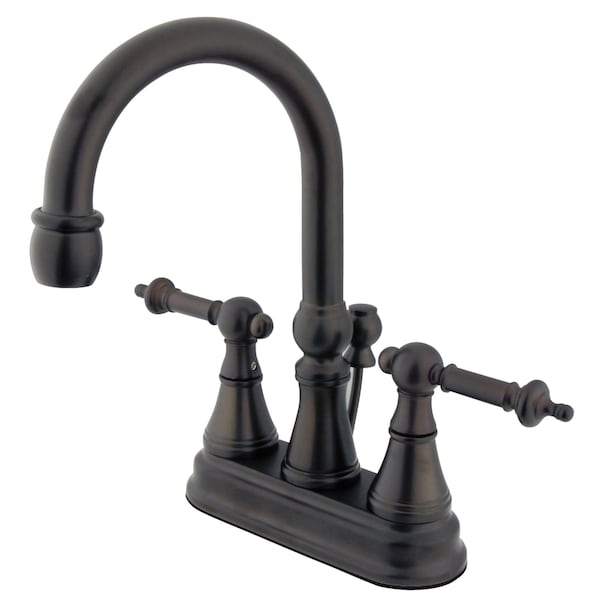 4" Centerset Bathroom Faucet, Oil Rubbed Bronze